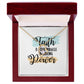 Faith Forever Necklace w Message Card-Express Your Love Gifts