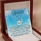 Until We Meet Again Remembrance Necklace for Dad Angel Wing Charm Stainless Steel or 18k Gold Finish-Express Your Love Gifts