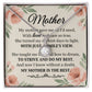 To Mom With Just a Smile's View Message Card Eternal Hope Necklace-Express Your Love Gifts