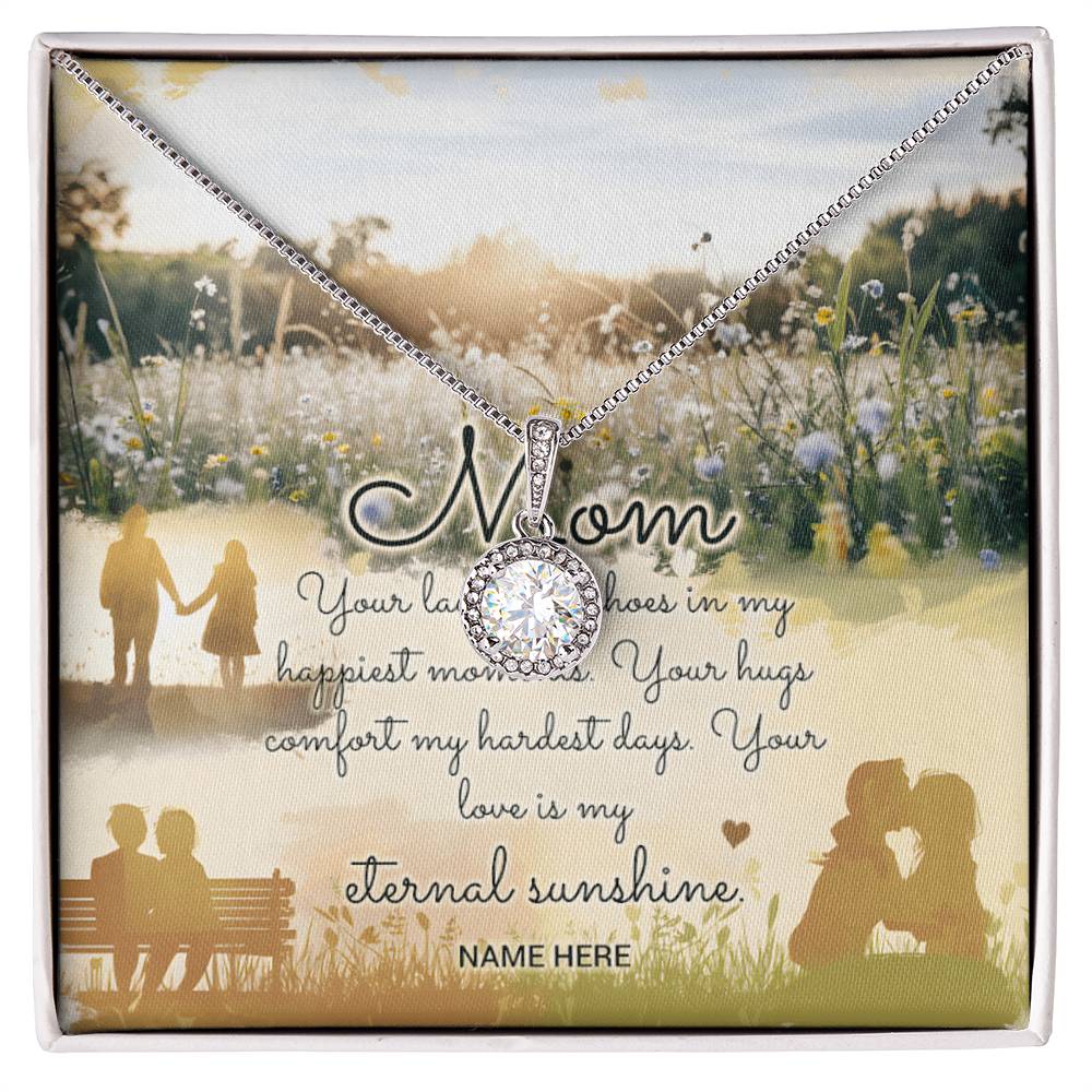 Personalized To Mom Eternal Sunshine of Your Love Eternal Hope Necklace-Express Your Love Gifts