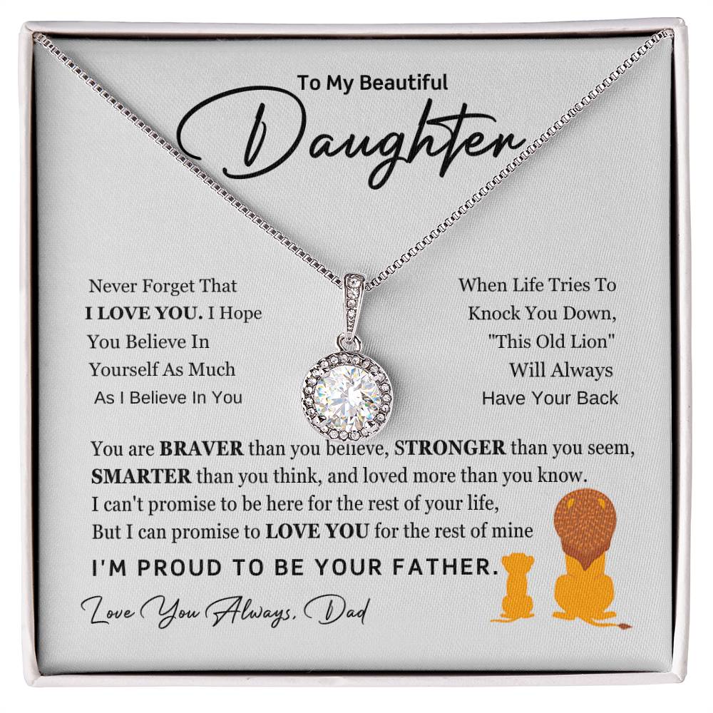 Braver Daughter Eternal Hope Necklace-Express Your Love Gifts