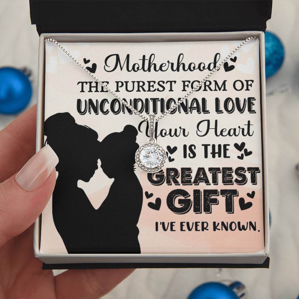 To Mom Greatest Gift Eternal Hope Necklace-Express Your Love Gifts