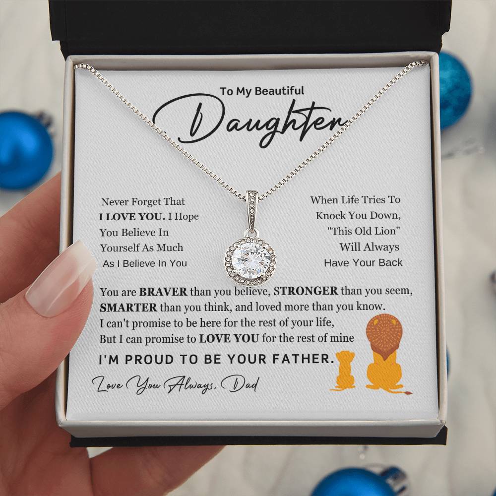 Braver Daughter Eternal Hope Necklace-Express Your Love Gifts