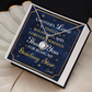 Personalized To Mom Guiding Star Message Card Eternal Hope Necklace-Express Your Love Gifts