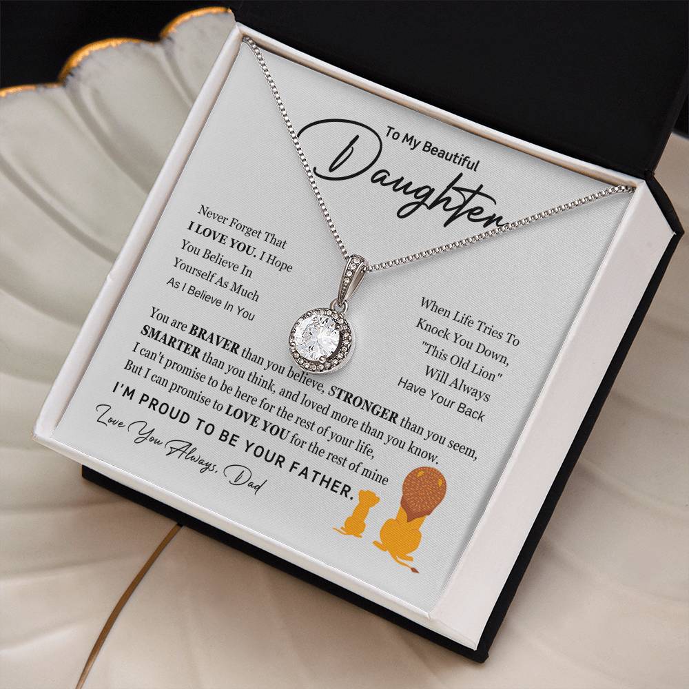 Braver Daughter Eternal Hope Necklace-Express Your Love Gifts