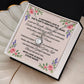 Personalized To Mom Mothers Love Message Card Eternal Hope Necklace-Express Your Love Gifts