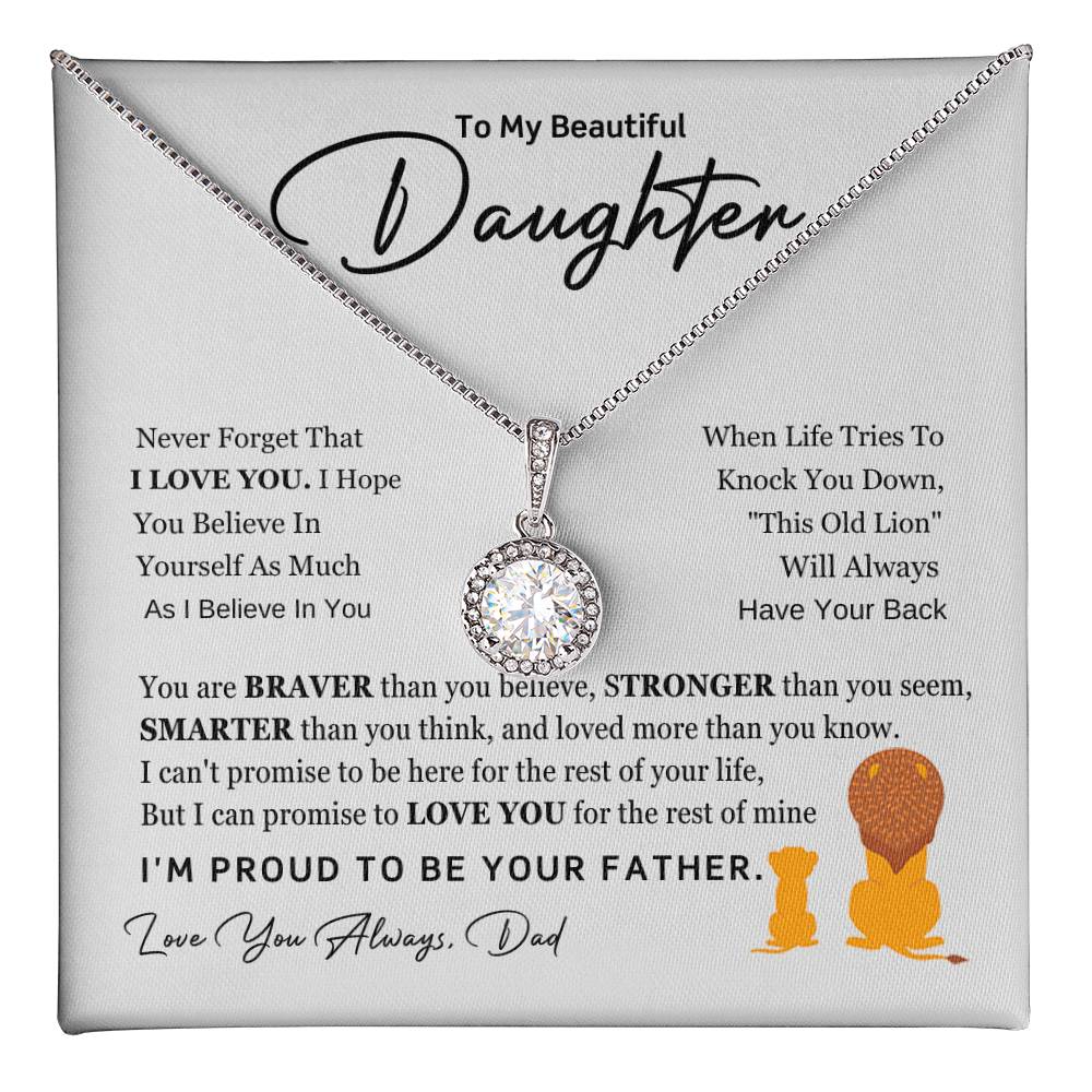 Braver Daughter Eternal Hope Necklace-Express Your Love Gifts