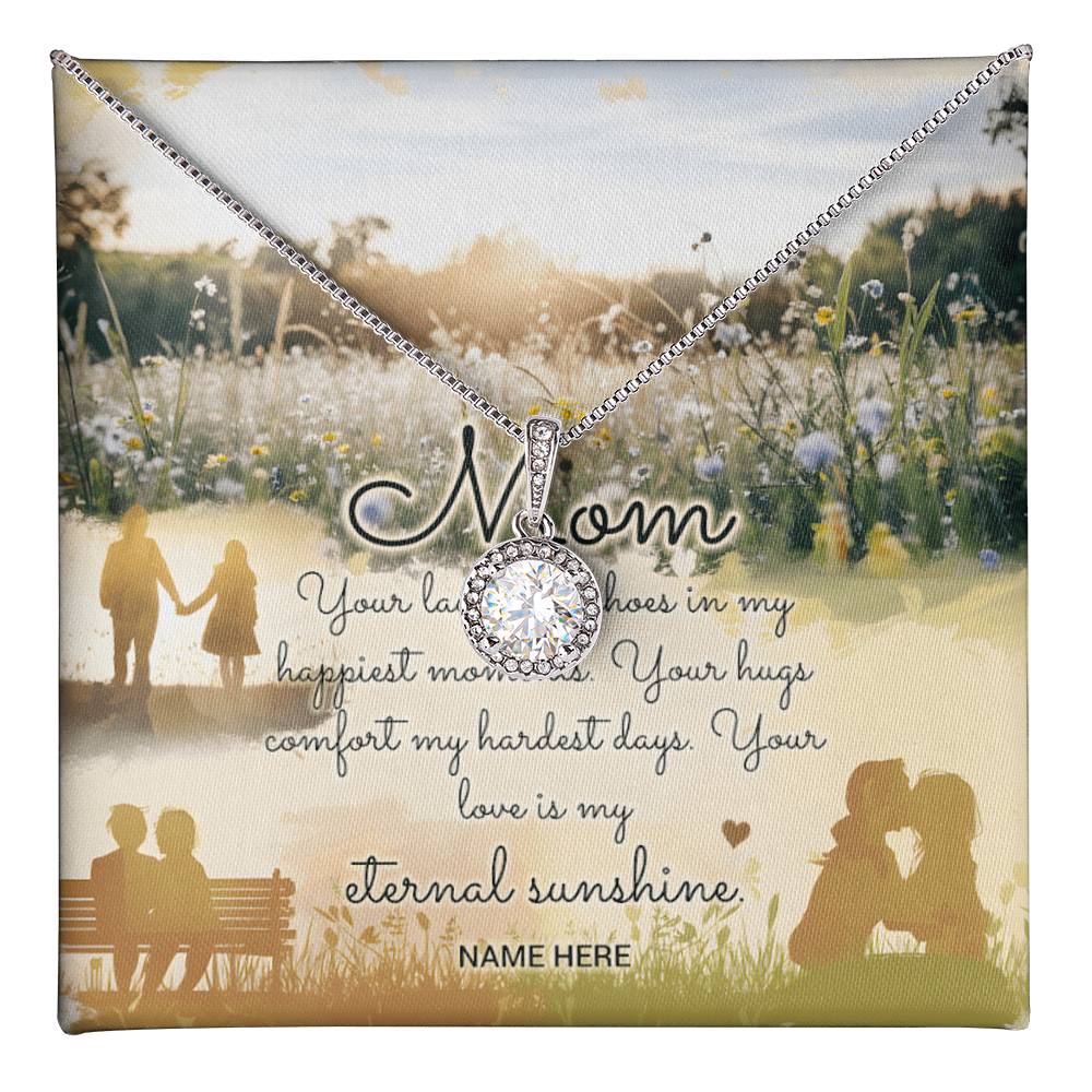 Personalized To Mom Eternal Sunshine of Your Love Eternal Hope Necklace-Express Your Love Gifts