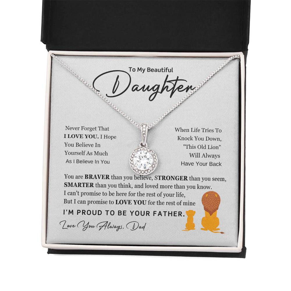 Braver Daughter Eternal Hope Necklace-Express Your Love Gifts