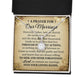 Prayer For Our Marriage Message Card Eternal Hope Necklace-Express Your Love Gifts