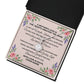 Personalized To Mom Mothers Love Message Card Eternal Hope Necklace-Express Your Love Gifts
