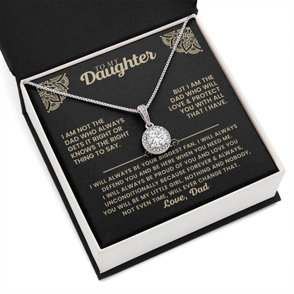 Biggest Fan Dad Eternal Hope Necklace-Express Your Love Gifts