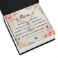 To Mom You Are Beautiful Message Card Eternal Hope Necklace-Express Your Love Gifts