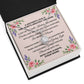 Personalized To Mom Mothers Love Message Card Eternal Hope Necklace-Express Your Love Gifts