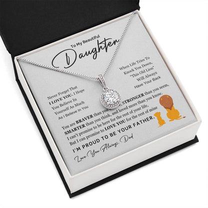 Braver Daughter Eternal Hope Necklace-Express Your Love Gifts