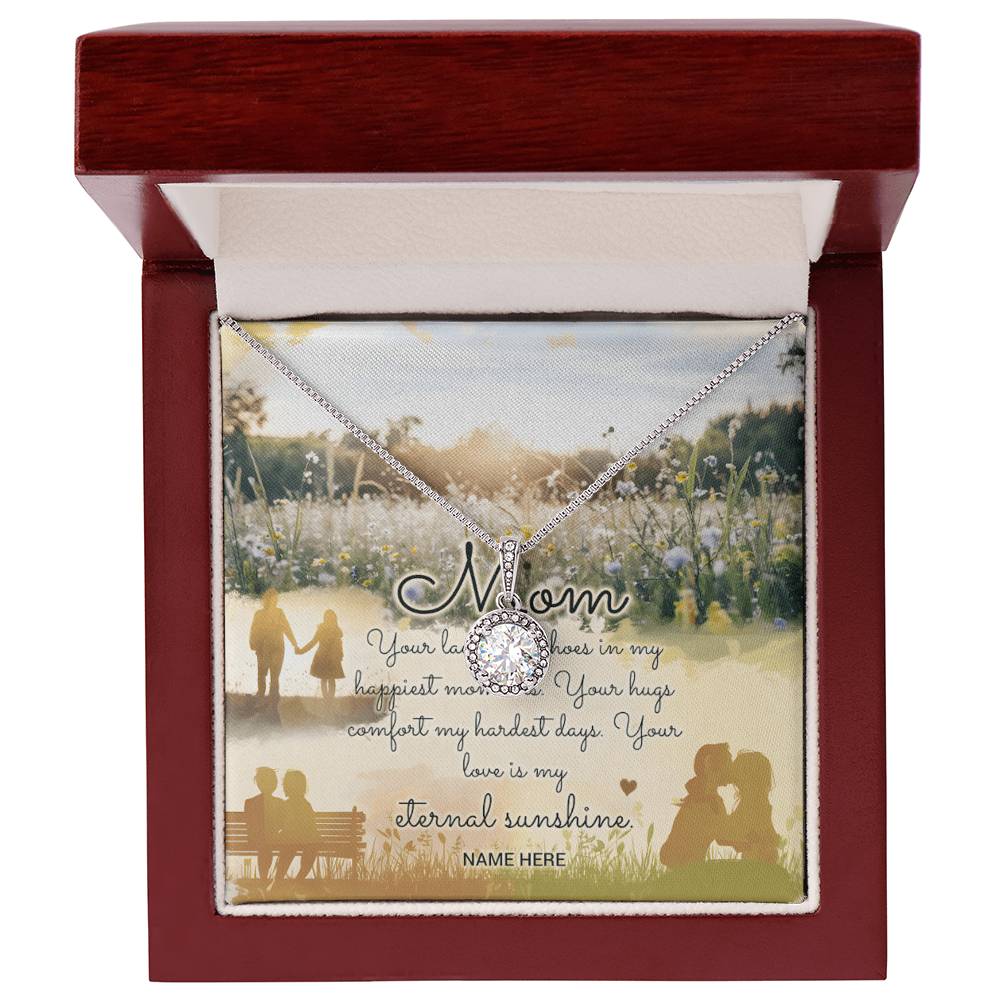 Personalized To Mom Eternal Sunshine of Your Love Eternal Hope Necklace-Express Your Love Gifts