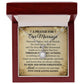 Prayer For Our Marriage Message Card Eternal Hope Necklace-Express Your Love Gifts