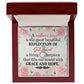To Mom Grace and Hope Message Card Eternal Hope Necklace-Express Your Love Gifts