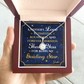 Personalized To Mom Guiding Star Message Card Eternal Hope Necklace-Express Your Love Gifts