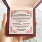Personalized To Mom Mothers Love Message Card Eternal Hope Necklace-Express Your Love Gifts