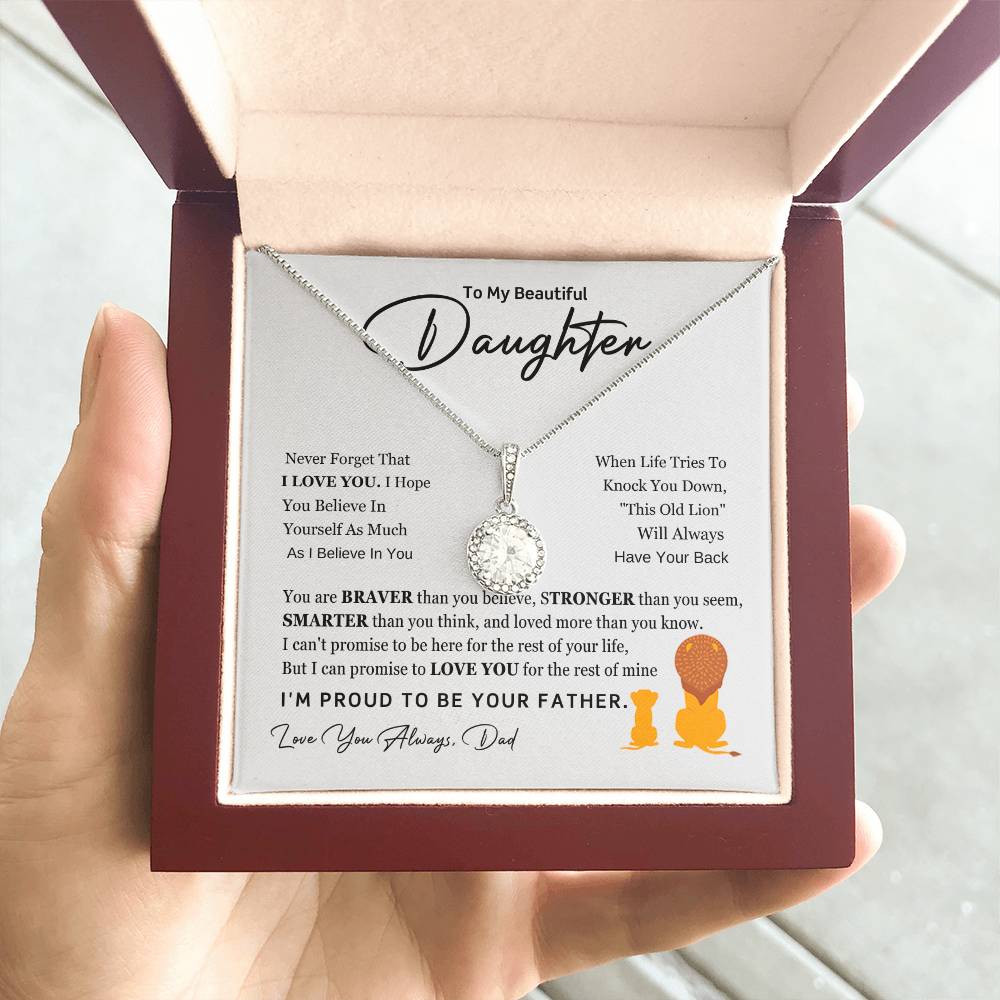 Braver Daughter Eternal Hope Necklace-Express Your Love Gifts