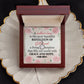 To Mom Grace and Hope Message Card Eternal Hope Necklace-Express Your Love Gifts
