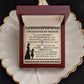 To Mom Prayer For My Mother Message Card Eternal Hope Necklace-Express Your Love Gifts