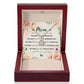 To Mom You Are Beautiful Message Card Eternal Hope Necklace-Express Your Love Gifts