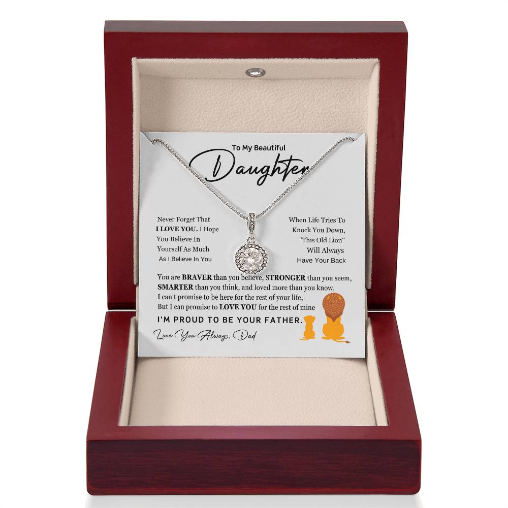 Braver Daughter Eternal Hope Necklace-Express Your Love Gifts