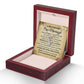 Prayer For Our Marriage Message Card Eternal Hope Necklace-Express Your Love Gifts