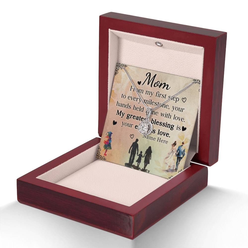 Personalized To Mom My Greatest Blessing is Your Love-Express Your Love Gifts