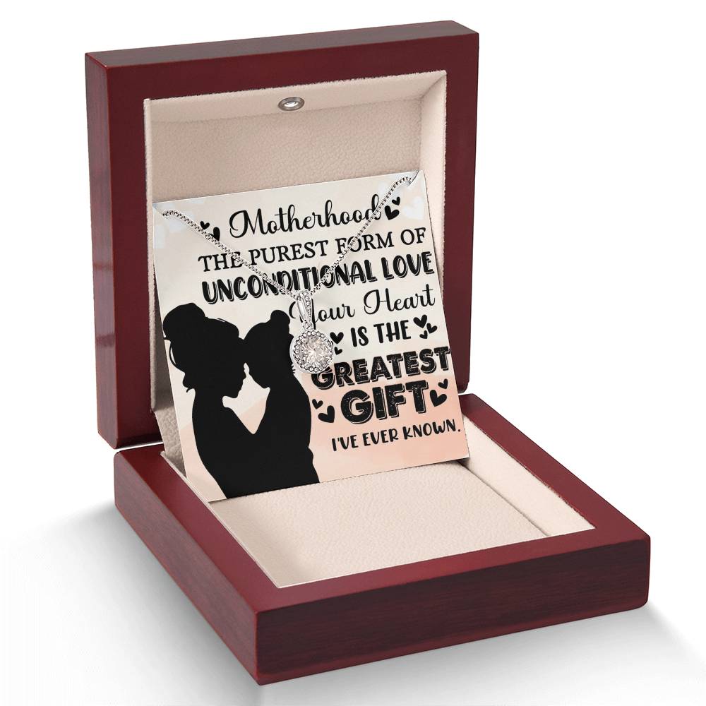 To Mom Greatest Gift Eternal Hope Necklace-Express Your Love Gifts