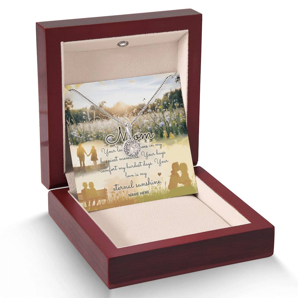 Personalized To Mom Eternal Sunshine of Your Love Eternal Hope Necklace-Express Your Love Gifts