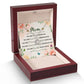 To Mom You Are Beautiful Message Card Eternal Hope Necklace-Express Your Love Gifts