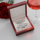 To Mom Grace and Hope Message Card Eternal Hope Necklace-Express Your Love Gifts