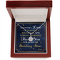 Personalized To Mom Guiding Star Message Card Eternal Hope Necklace-Express Your Love Gifts