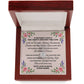 Personalized To Mom Mothers Love Message Card Eternal Hope Necklace-Express Your Love Gifts