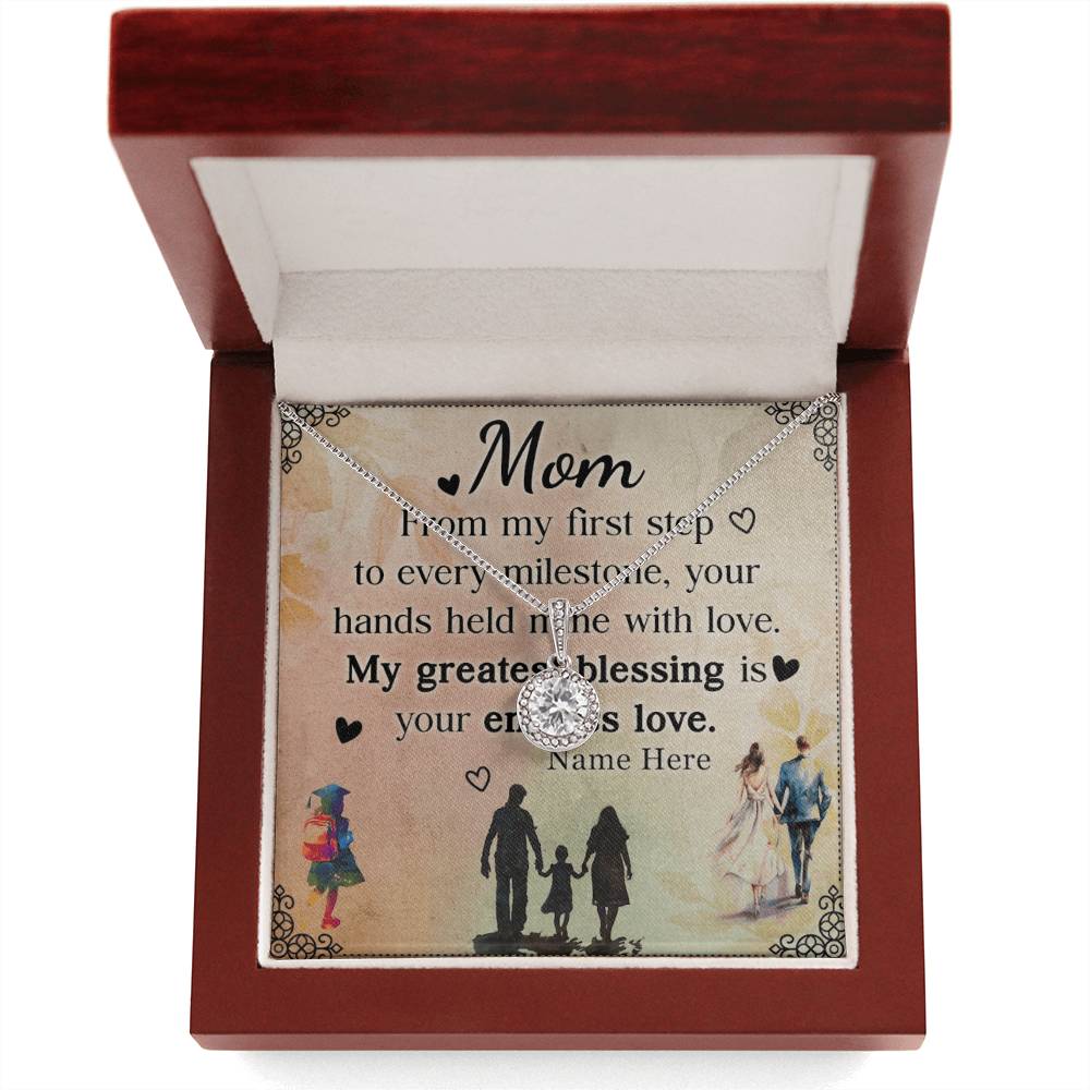 Personalized To Mom My Greatest Blessing is Your Love-Express Your Love Gifts