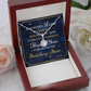 Personalized To Mom Guiding Star Message Card Eternal Hope Necklace-Express Your Love Gifts