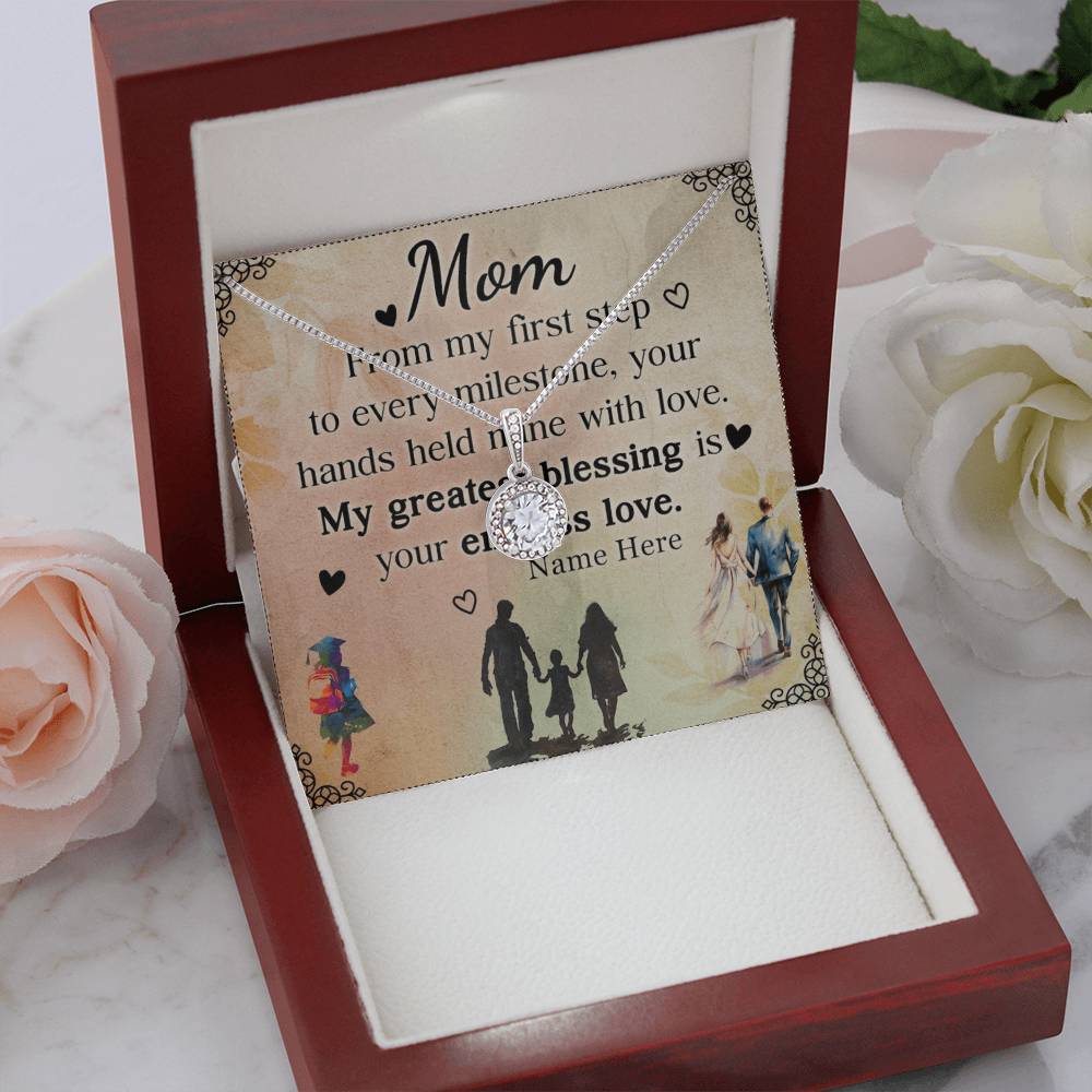 Personalized To Mom My Greatest Blessing is Your Love-Express Your Love Gifts