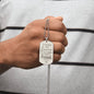 Proverbs 31 Woman of God Engraved Dog Tag Necklace Stainless Steel or 18k Gold w 24" Chain-Express Your Love Gifts