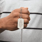 Social Worker's Prayer Engraved Dog Tag Necklace Stainless Steel or 18k Gold w 24" Chain-Express Your Love Gifts