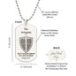 Isaiah 54.17 No Weapon Engraved Dog Tag Necklace Stainless Steel or 18k Gold w 24" Chain-Express Your Love Gifts