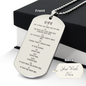 The 10 Commandments 십계명 Engraved Dog Tag Bible Necklace Stainless Steel or 18k Gold w 24" Chain-Express Your Love Gifts