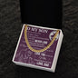 To My Son – Never Lose Cuban Link Chain Necklace-Express Your Love Gifts