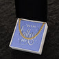 To My Dad Happy Father's Day Message Card Cuban Chain-Express Your Love Gifts