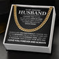 To My Husband – I Choose You Cuban Link Chain Necklace-Express Your Love Gifts