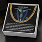 To My Dad Amazing Man Cuban Chain Necklace-Express Your Love Gifts