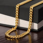 To My Dad You Are Appreciated Cuban Chain Necklace-Express Your Love Gifts