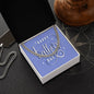 To My Dad Happy Father's Day Message Card Cuban Chain-Express Your Love Gifts